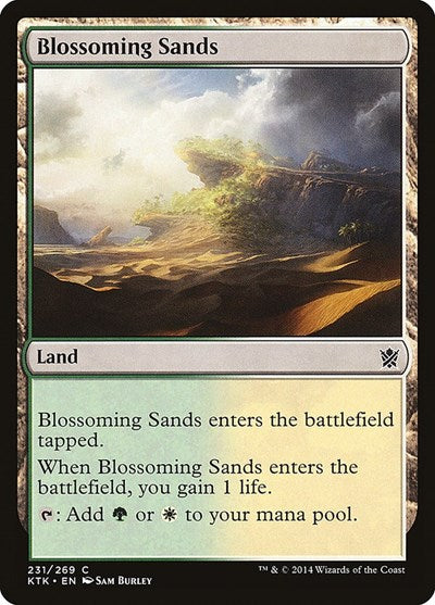 Blossoming Sands [Khans of Tarkir] | Exor Games Dartmouth