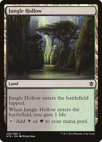 Jungle Hollow [Khans of Tarkir] | Exor Games Dartmouth