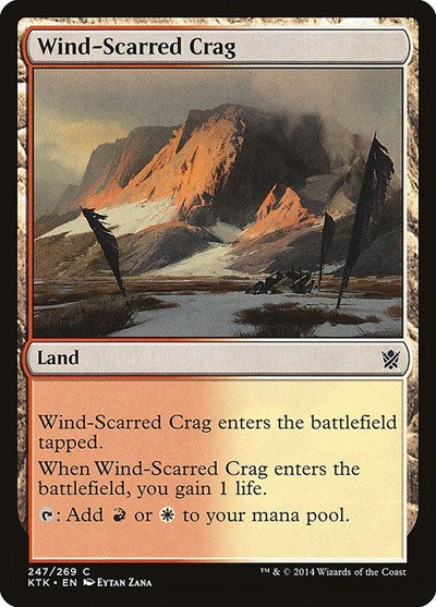 Wind-Scarred Crag [Khans of Tarkir] | Exor Games Dartmouth