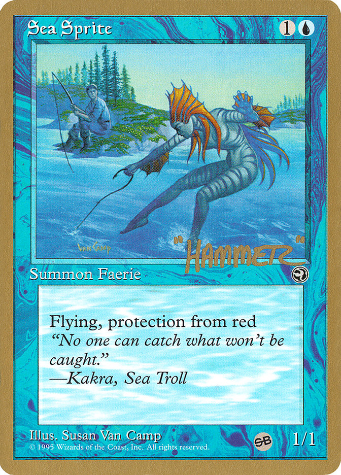 Sea Sprite (Shawn "Hammer" Regnier) (SB) [Pro Tour Collector Set] | Exor Games Dartmouth