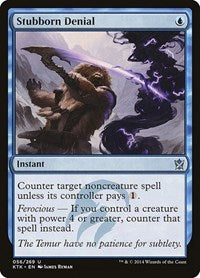 Stubborn Denial [Khans of Tarkir] | Exor Games Dartmouth