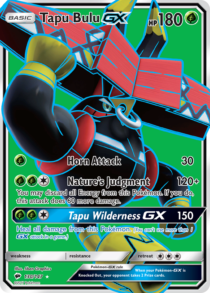 Tapu Bulu GX (130/147) [Sun & Moon: Burning Shadows] | Exor Games Dartmouth