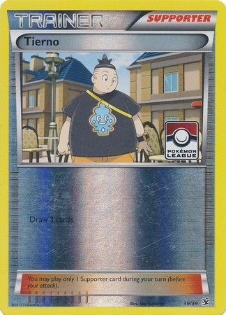 Tierno (39/39) (League Promo) [XY: Kalos Starter Set] | Exor Games Dartmouth