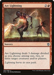 Arc Lightning [Khans of Tarkir] | Exor Games Dartmouth