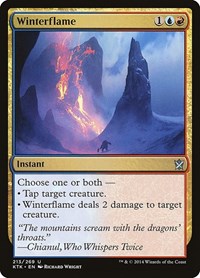 Winterflame [Khans of Tarkir] | Exor Games Dartmouth