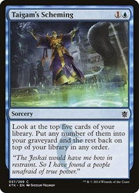 Taigam's Scheming [Khans of Tarkir] | Exor Games Dartmouth
