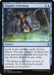 Taigam's Scheming [Khans of Tarkir] | Exor Games Dartmouth