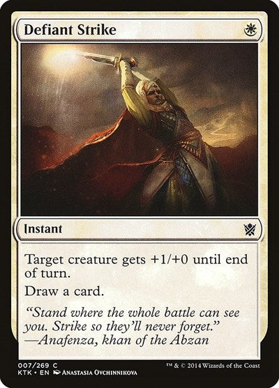 Defiant Strike [Khans of Tarkir] | Exor Games Dartmouth