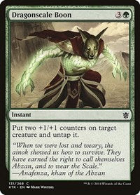 Dragonscale Boon [Khans of Tarkir] | Exor Games Dartmouth