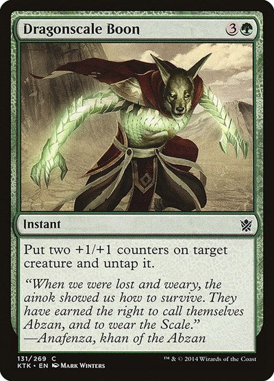 Dragonscale Boon [Khans of Tarkir] | Exor Games Dartmouth
