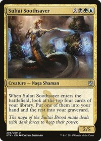 Sultai Soothsayer [Khans of Tarkir] | Exor Games Dartmouth