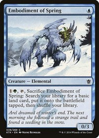 Embodiment of Spring [Khans of Tarkir] | Exor Games Dartmouth