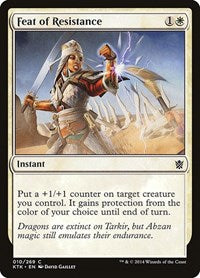 Feat of Resistance [Khans of Tarkir] | Exor Games Dartmouth