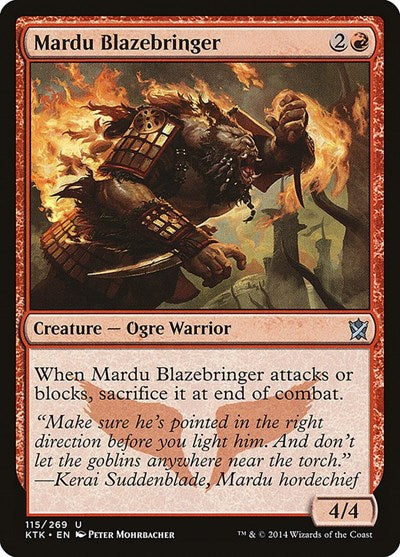 Mardu Blazebringer [Khans of Tarkir] | Exor Games Dartmouth