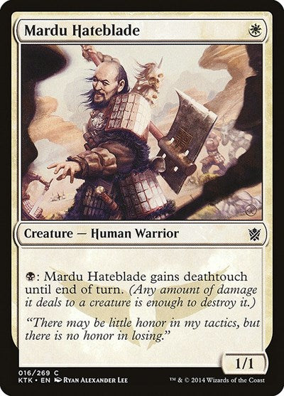 Mardu Hateblade [Khans of Tarkir] | Exor Games Dartmouth