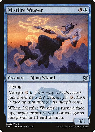 Mistfire Weaver [Khans of Tarkir] | Exor Games Dartmouth