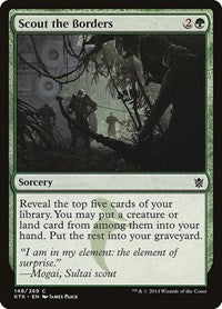 Scout the Borders [Khans of Tarkir] | Exor Games Dartmouth