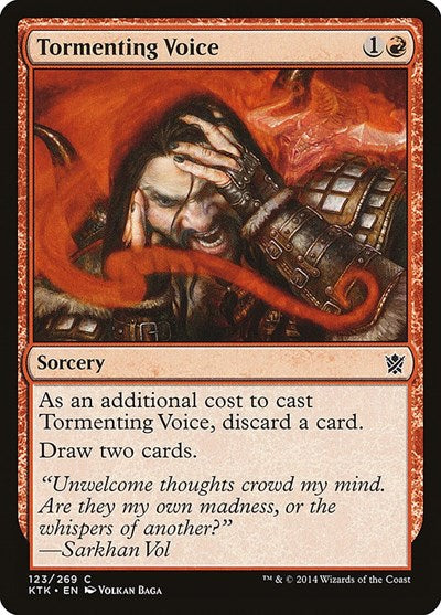 Tormenting Voice [Khans of Tarkir] | Exor Games Dartmouth