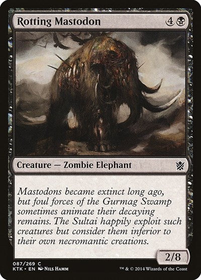 Rotting Mastodon [Khans of Tarkir] | Exor Games Dartmouth