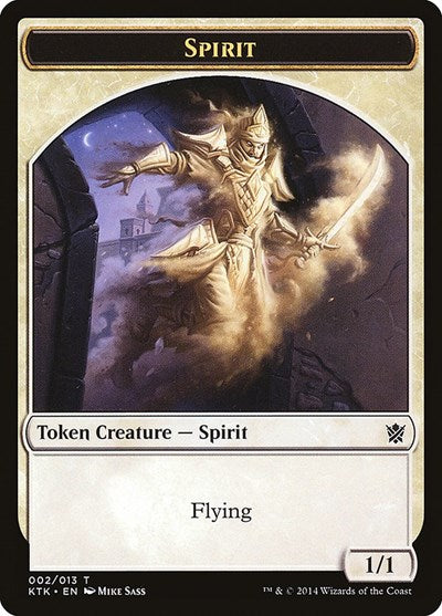 Spirit [Khans of Tarkir Tokens] | Exor Games Dartmouth