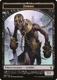 Zombie [Khans of Tarkir Tokens] | Exor Games Dartmouth