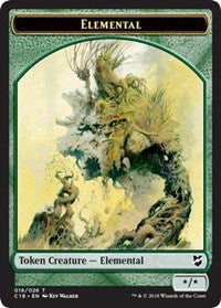 Elemental // Thopter (026) Double-sided Token [Commander 2018 Tokens] | Exor Games Dartmouth