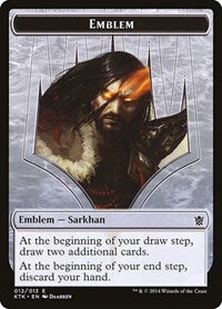 Sarkhan, the Dragonspeaker Emblem [Khans of Tarkir Tokens] | Exor Games Dartmouth