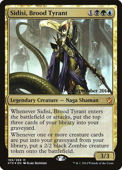 Sidisi, Brood Tyrant [Khans of Tarkir Promos] | Exor Games Dartmouth