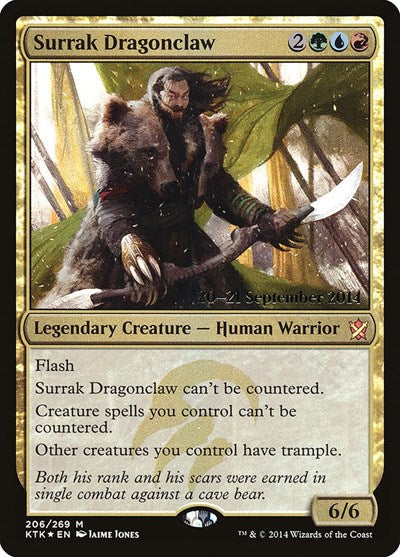 Surrak Dragonclaw [Khans of Tarkir Promos] | Exor Games Dartmouth