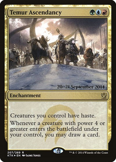Temur Ascendancy [Khans of Tarkir Promos] | Exor Games Dartmouth