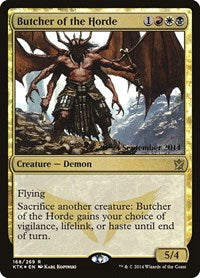 Butcher of the Horde [Khans of Tarkir Promos] | Exor Games Dartmouth