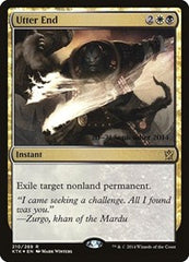 Utter End [Khans of Tarkir Promos] | Exor Games Dartmouth
