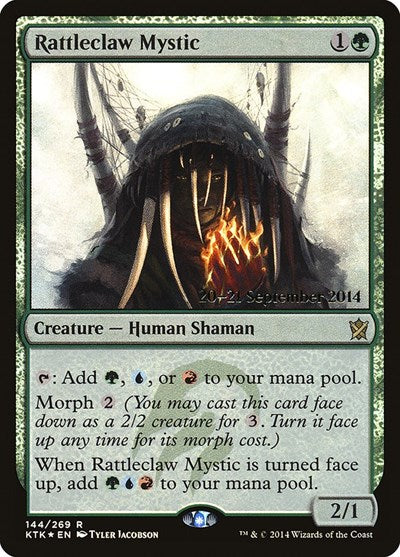 Rattleclaw Mystic [Khans of Tarkir Promos] | Exor Games Dartmouth