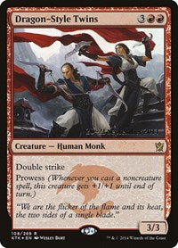 Dragon-Style Twins [Khans of Tarkir Promos] | Exor Games Dartmouth