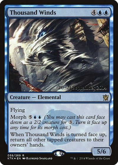 Thousand Winds [Khans of Tarkir Promos] | Exor Games Dartmouth