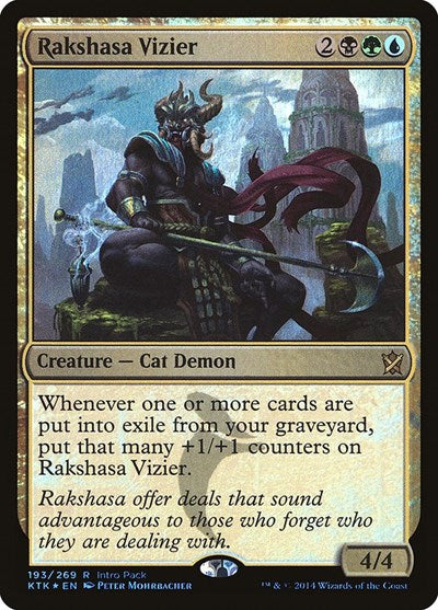 Rakshasa Vizier [Khans of Tarkir Promos] | Exor Games Dartmouth