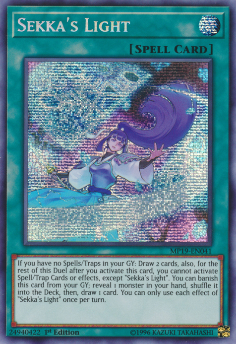 Sekka's Light [MP19-EN041] Prismatic Secret Rare | Exor Games Dartmouth