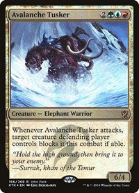 Avalanche Tusker [Khans of Tarkir Promos] | Exor Games Dartmouth