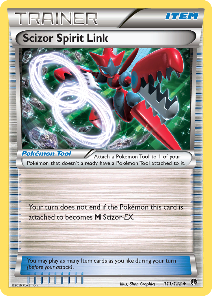 Scizor Spirit Link (111/122) [XY: BREAKpoint] | Exor Games Dartmouth