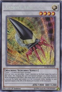 Armory Arm [LC5D-EN034] Secret Rare | Exor Games Dartmouth