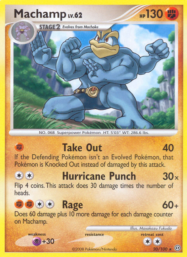 Machamp (20/100) [Diamond & Pearl: Stormfront] | Exor Games Dartmouth