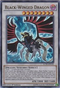 Black-Winged Dragon [LC5D-EN135] Ultra Rare | Exor Games Dartmouth