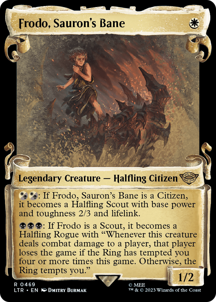 Frodo, Sauron's Bane [The Lord of the Rings: Tales of Middle-Earth Showcase Scrolls] | Exor Games Dartmouth
