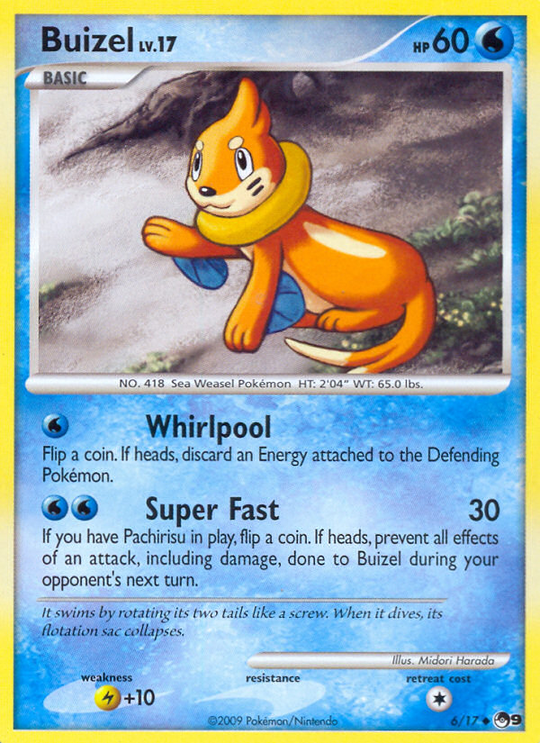 Buizel (6/17) [POP Series 9] | Exor Games Dartmouth