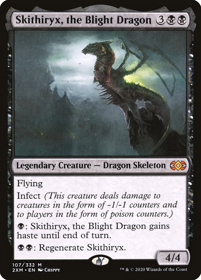 Skithiryx, the Blight Dragon [Double Masters] | Exor Games Dartmouth