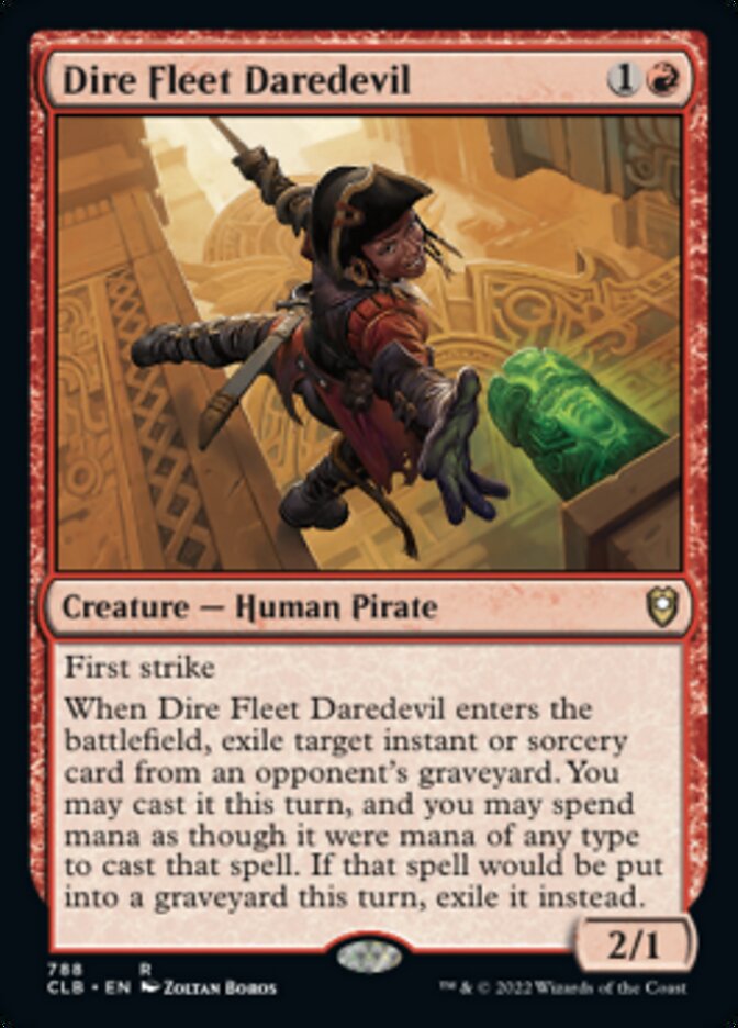 Dire Fleet Daredevil [Commander Legends: Battle for Baldur's Gate] | Exor Games Dartmouth