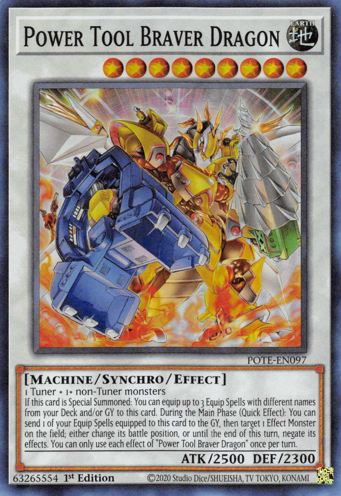 Power Tool Braver Dragon [POTE-EN097] Super Rare | Exor Games Dartmouth