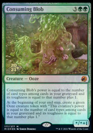 Consuming Blob [Innistrad: Midnight Hunt Prerelease Promos] | Exor Games Dartmouth