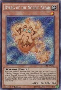 Dverg of the Nordic Alfar [LC5D-EN183] Secret Rare | Exor Games Dartmouth