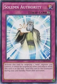 Solemn Authority [LC5D-EN197] Common | Exor Games Dartmouth